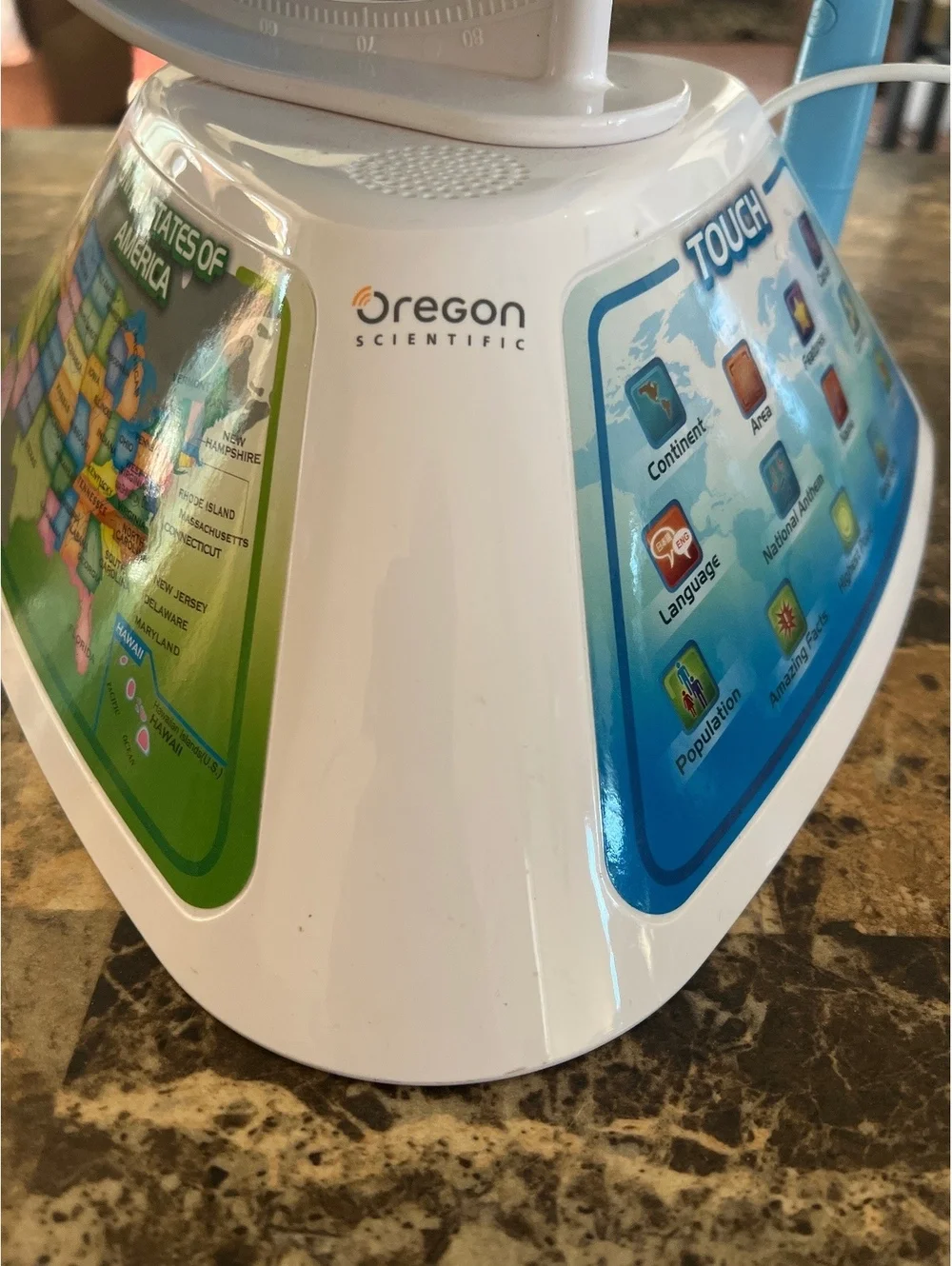 Oregon Scientific Interactive Talking Globe with Touch and Compare Features